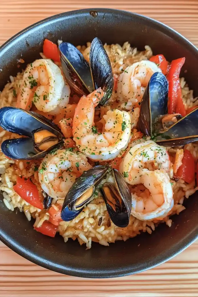 Poseidons Seafood Paella