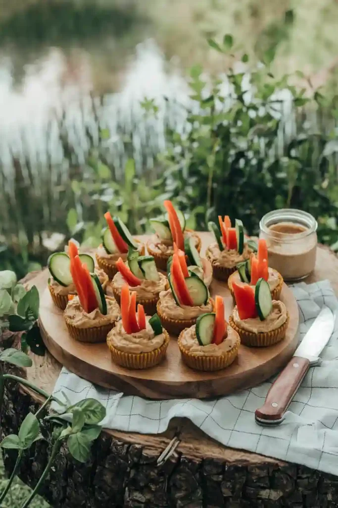 Veggie Hummus Cups