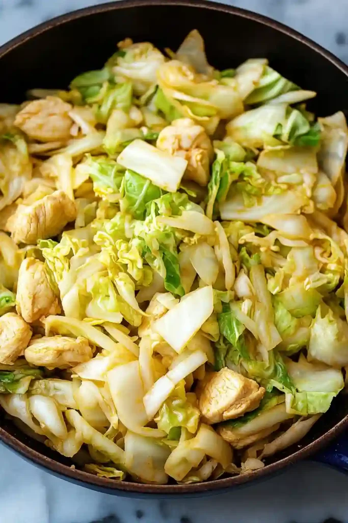 hmong cabbage-and chicken recipe